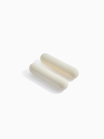 myga Dumbbell '1,5 kg Silikon-Hantel - Cream' in Beige: front