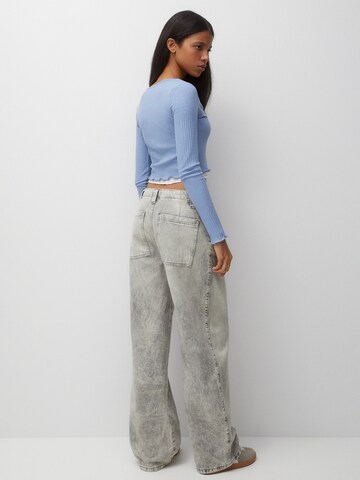 Pull&Bear Shirt in Blau