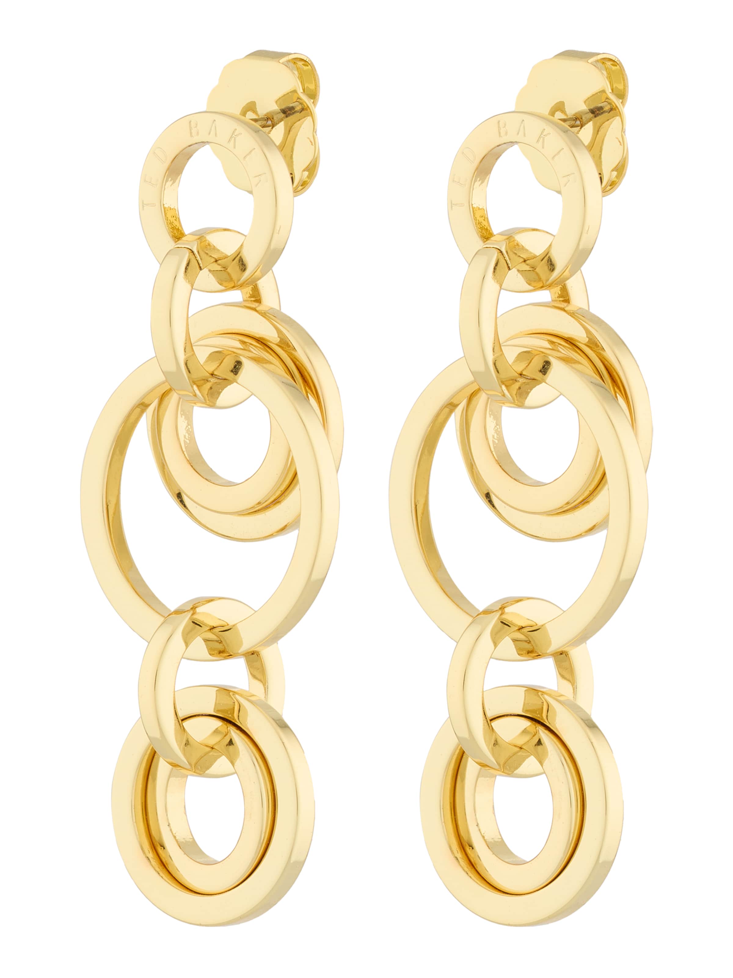 Ted Baker Oorbellen 'Huliet' in Goud: voorkant