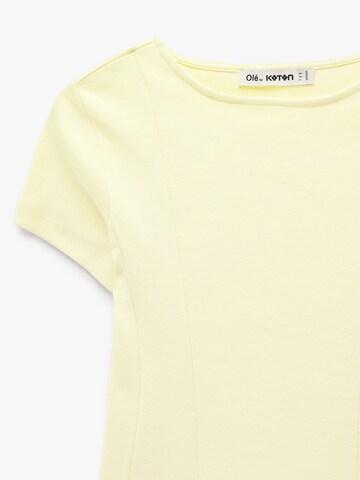 Koton Shirt in Geel