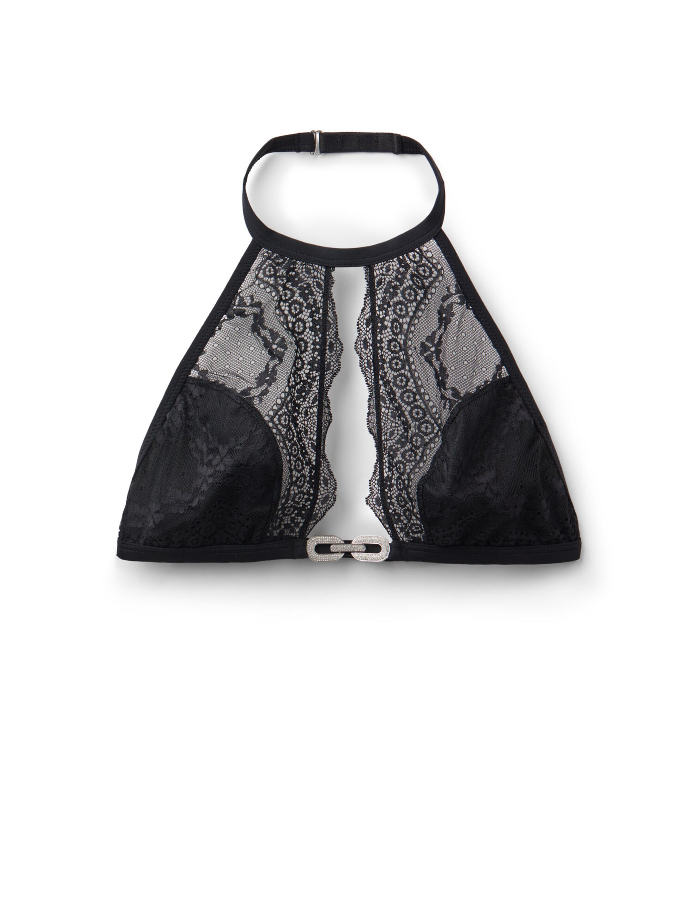 INTIMISSIMI Bustier BH 'THE STAR OF THE SHOW' in Schwarz: Vorderseite