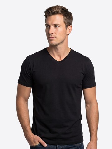 Ragman Undershirt 'Basic' in Black: front