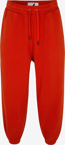 KANGOL - Tapered Calças 'Florida' em vermelho: frente