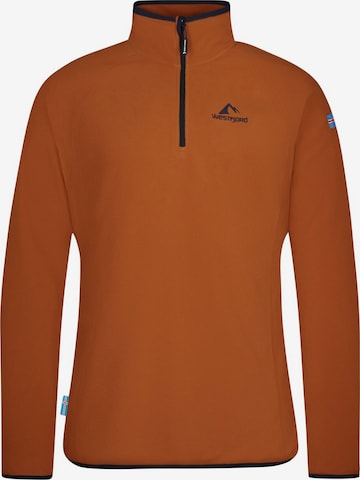 WESTFJORD Pullover in Orange: Vorderseite