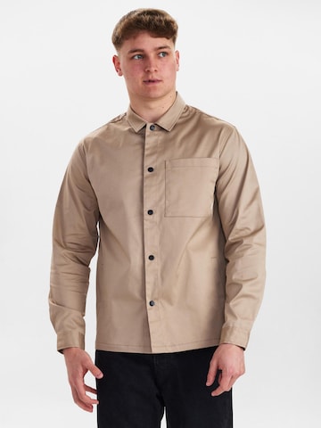 Dxnmxrk Übergangsjacke 'DXEjlar' in Beige: Vorderseite