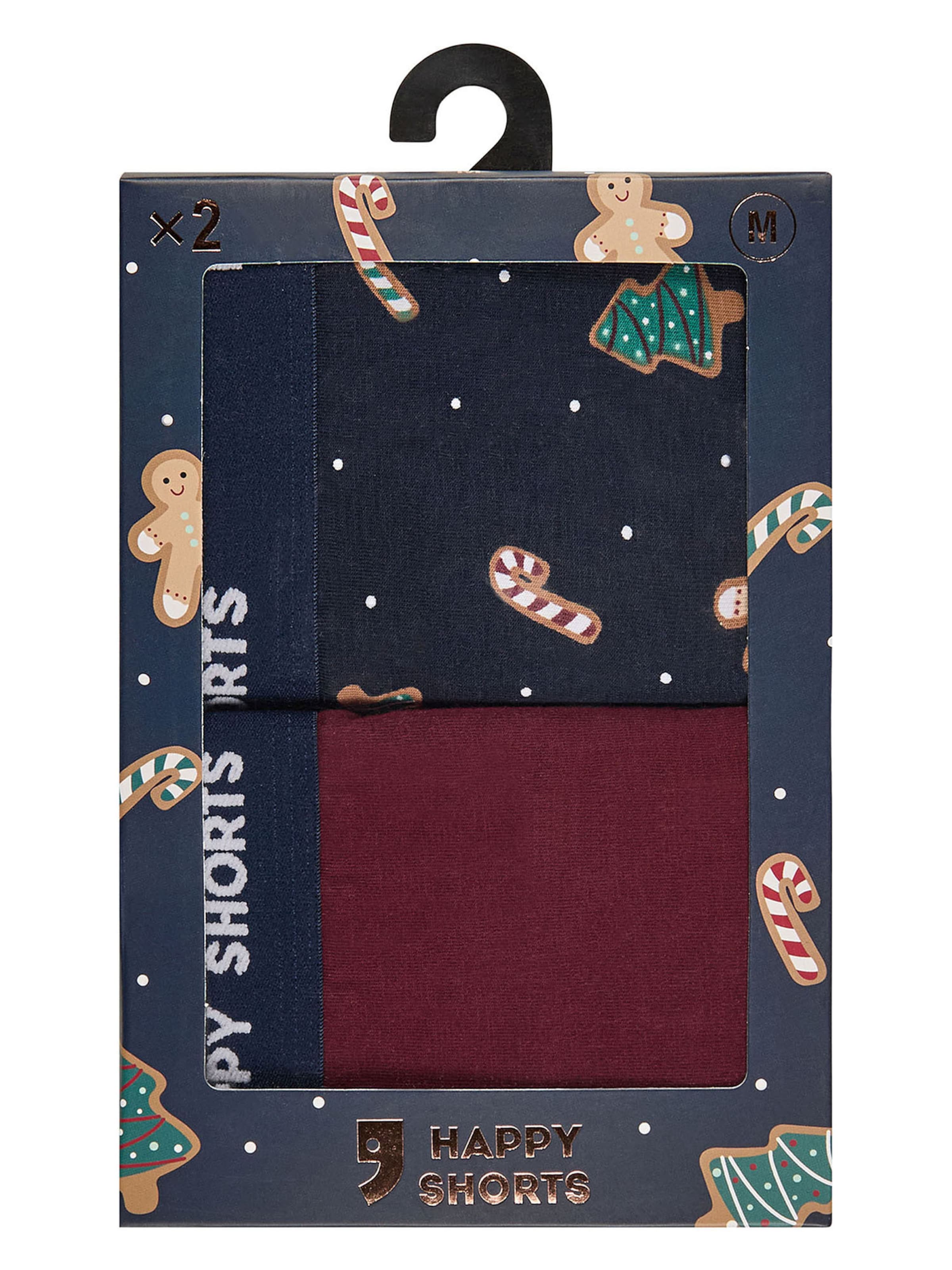 Happy Shorts Boxershorts 'Christmas' in Mischfarben