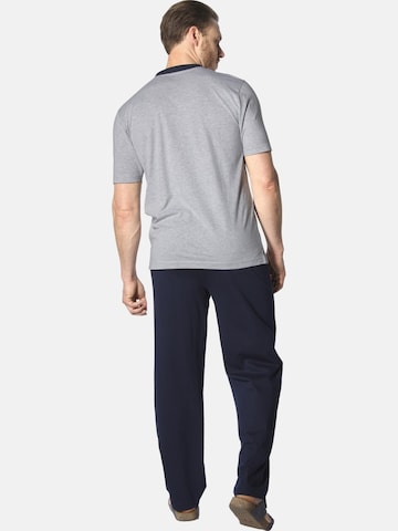 Jan Vanderstorm Pyjama lang 'Loftur' in Blauw