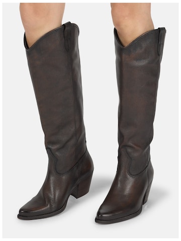 Bottes de cowboy 'Laredo E362' FELMINI en marron : devant