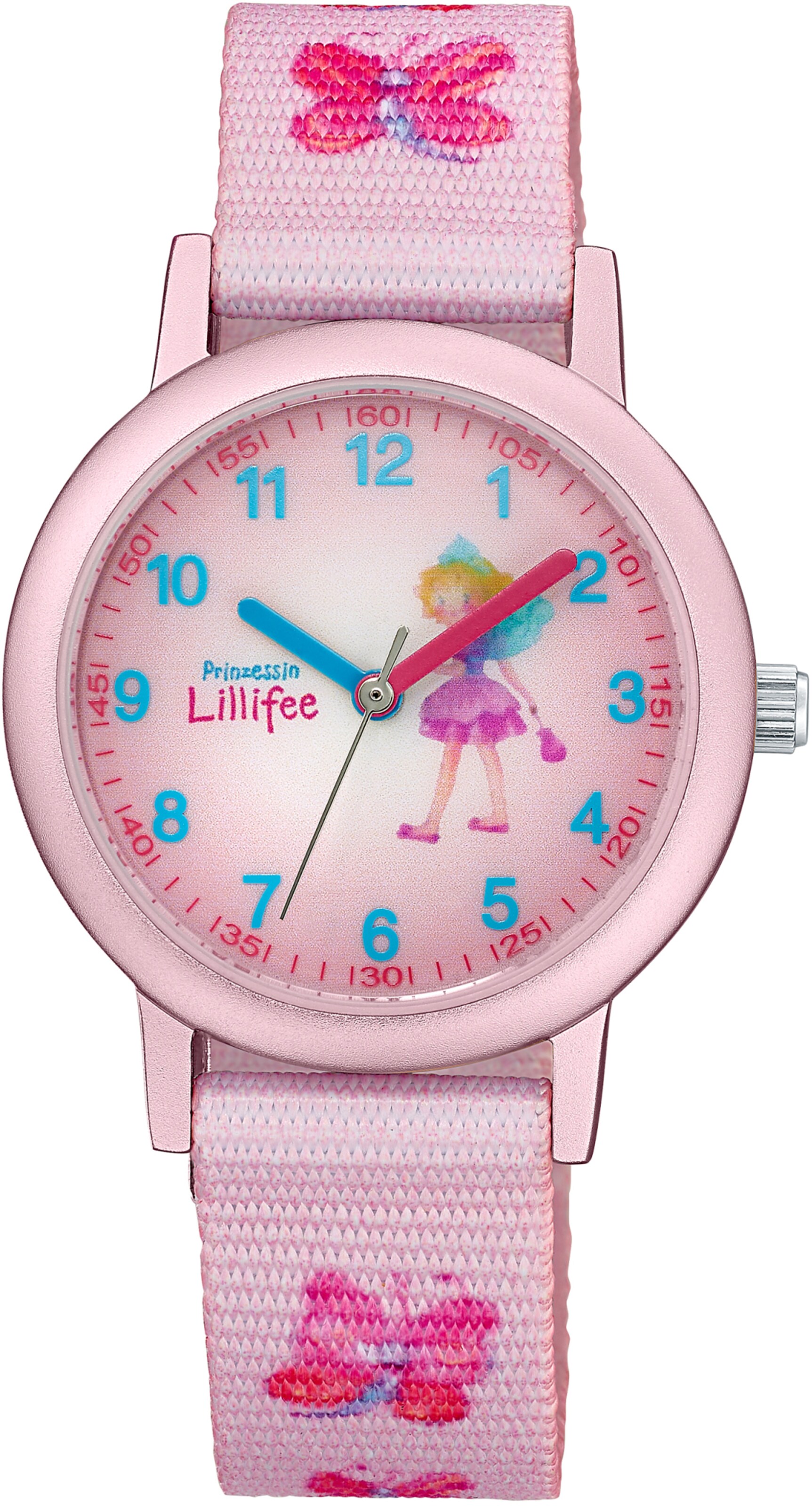 PRINZESSIN LILLIFEE Uhr in Pink: Vorderseite