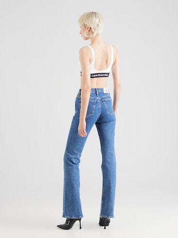 Calvin Klein Jeans Bootcut Jeans 'AUTHENTIC' in Blauw