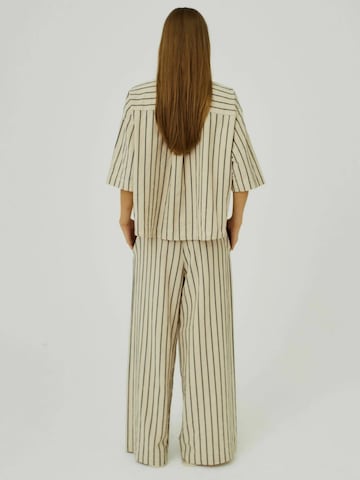 Camicia da donna 'Arka' di NORR in beige