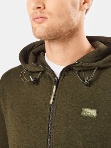 JACK & JONES Sweatvest 'AIR' in Groen