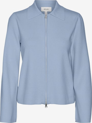 VERO MODA Strickjacke 'HANNA' in Blau: Vorderseite