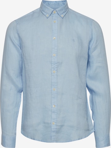 Casual Friday Button Up Shirt 'Anton' in Blue: front