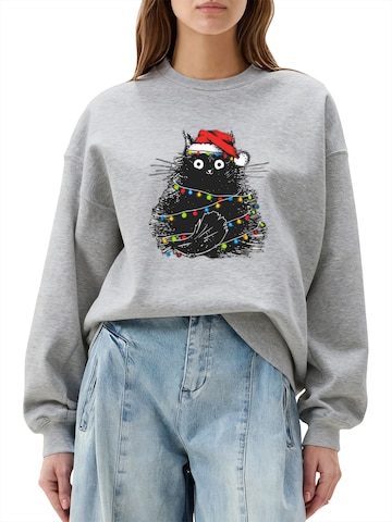 GORHEY - Sudadera en gris: frente