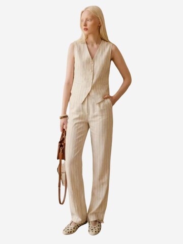 Pantalons de tailleur My fashion en beige