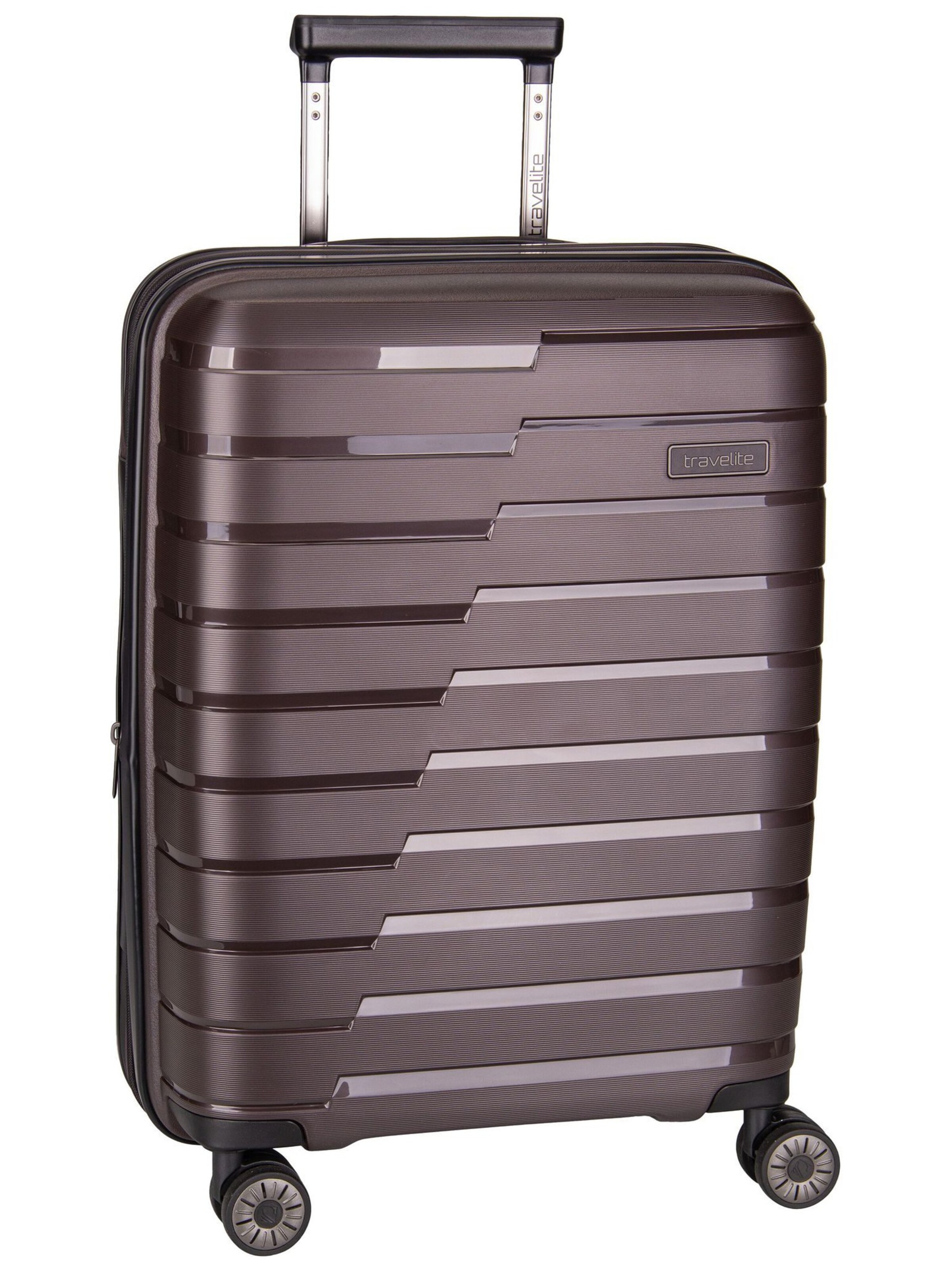 TRAVELITE Cart ' Air Base 4-Rad Trolley S Exp ' in Brown: front