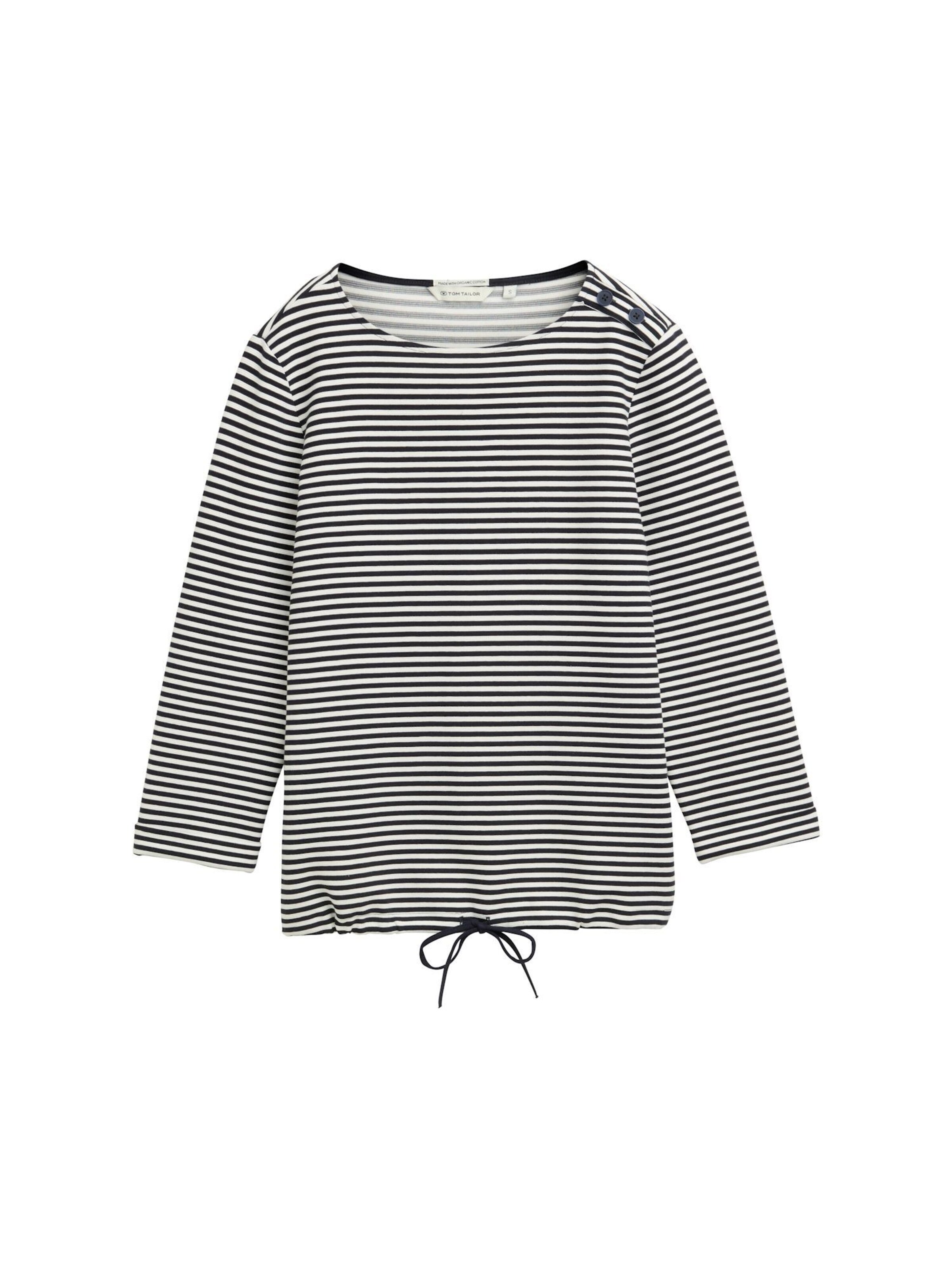 T-shirt TOM TAILOR en mélange de couleurs : devant