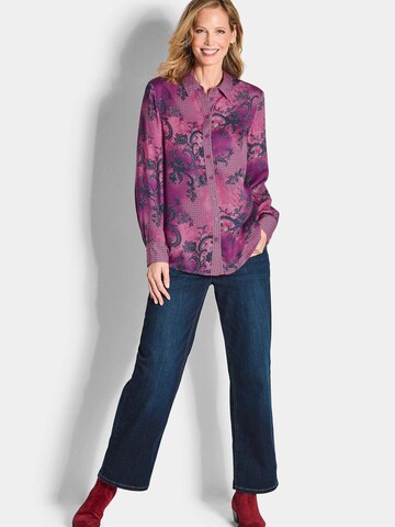 Goldner Blouse in Lila