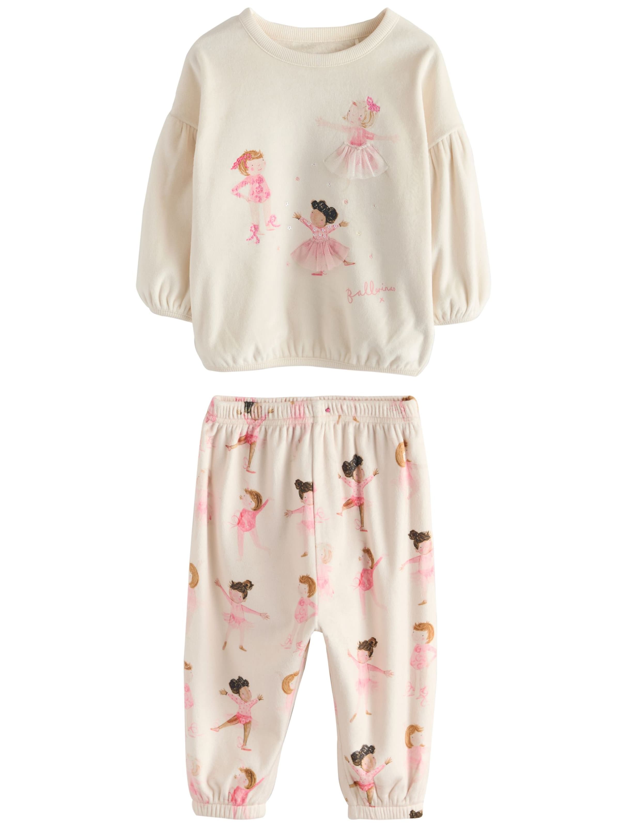 Next Пижама в Ярко-розовый: спереди