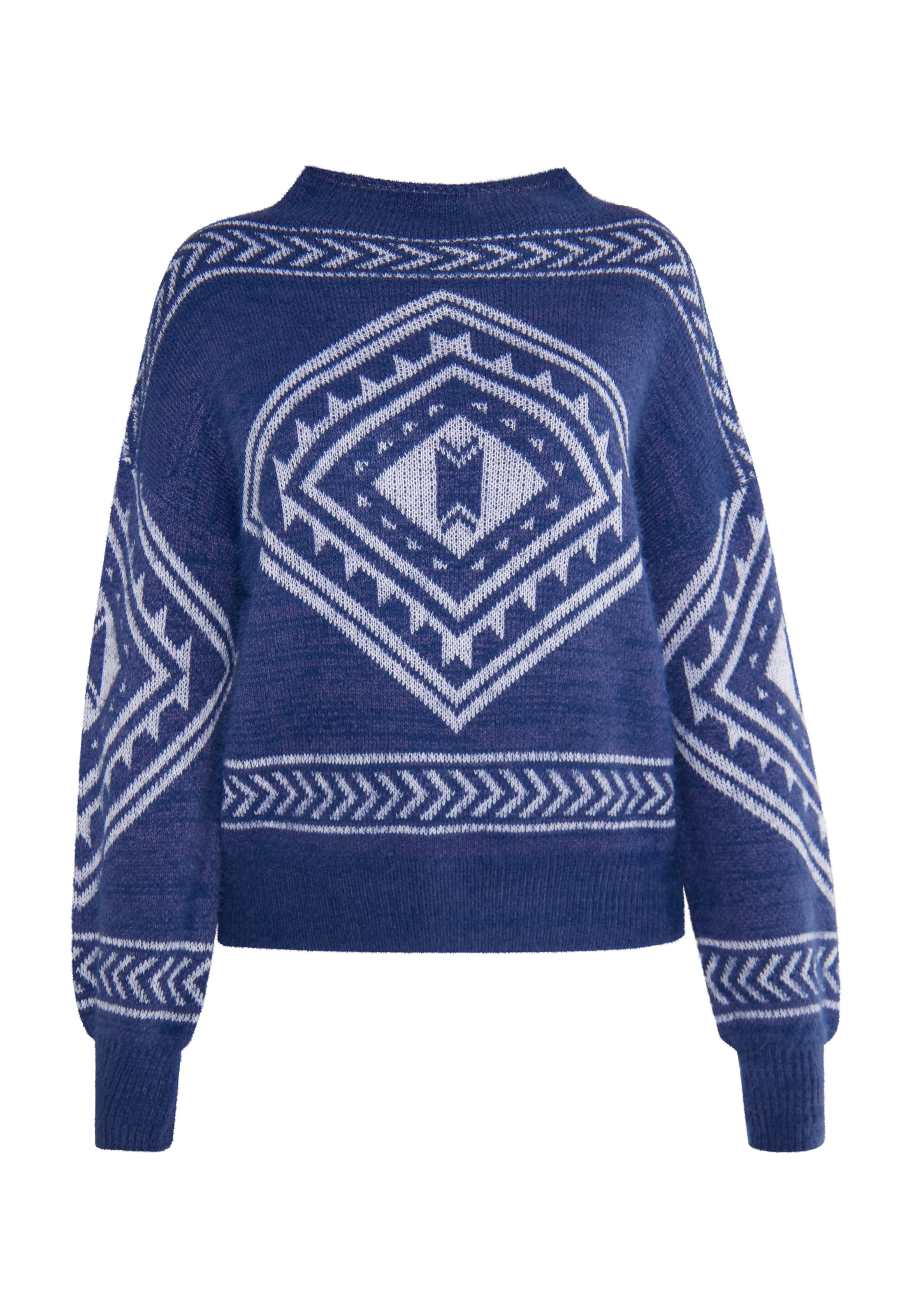 usha FESTIVAL Pullover 'Rakata' in Blau: Vorderseite