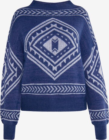 usha FESTIVAL Sweater 'Rakata' in Blue: front