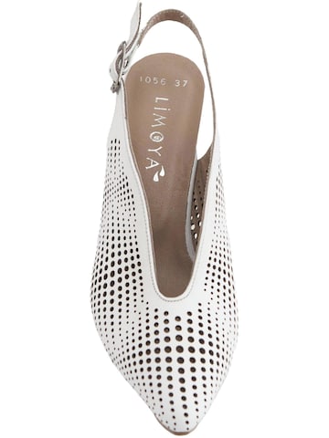 Limoya Slingback Pumps 'Nury' in White