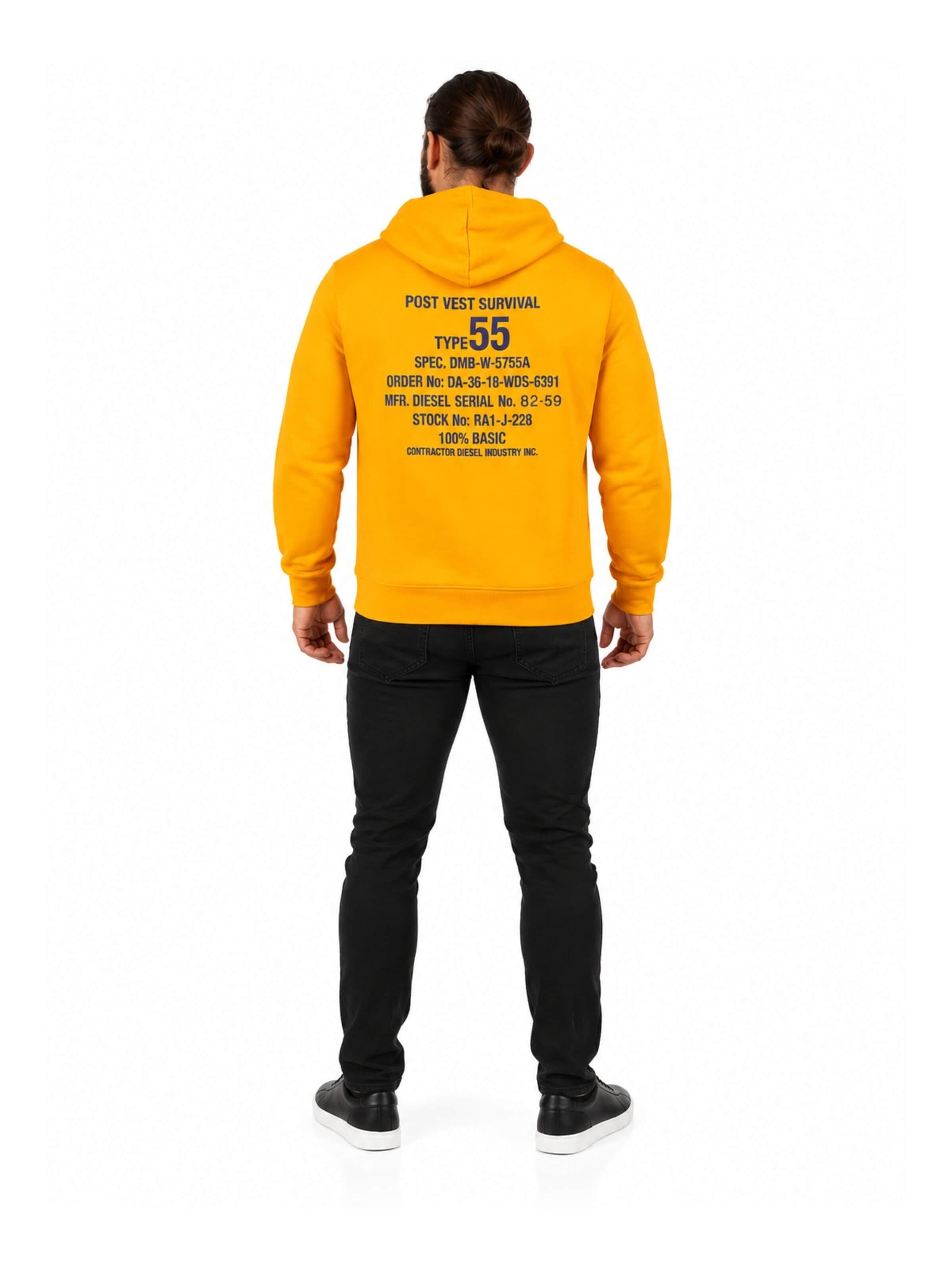 DIESEL Sweatshirt‌‌‌‌‌‌‌‌‌ in Orange