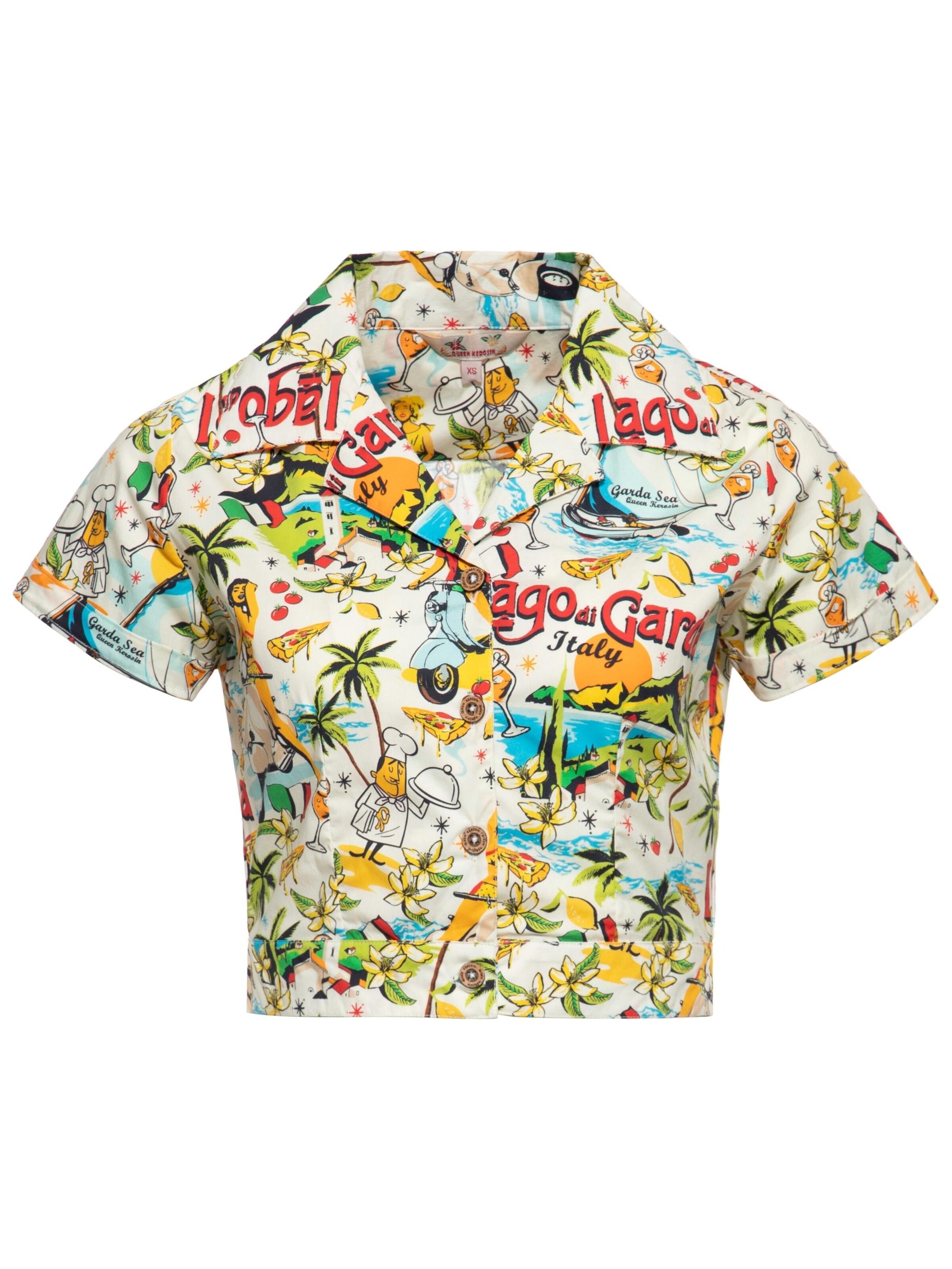 Queen Kerosin Blouse 'Lago di Garda' in Off white, Item view