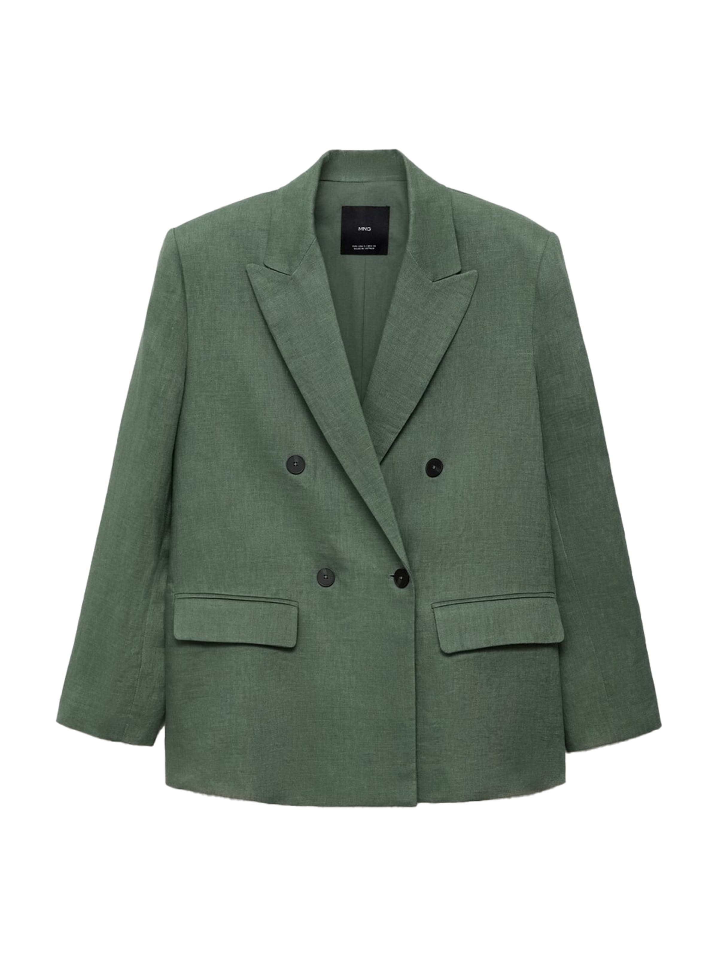 MANGO Блейзър 'MUSGO' в зелено: отпред