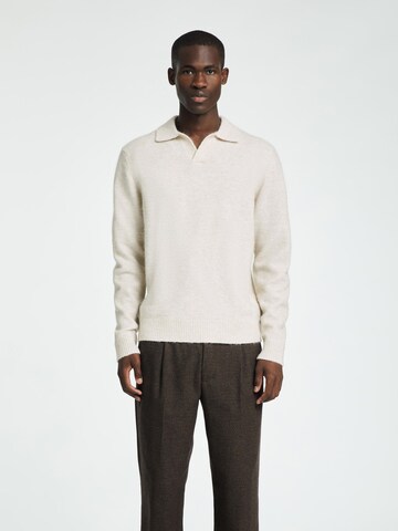 SELECTED Trui in Beige: voorkant