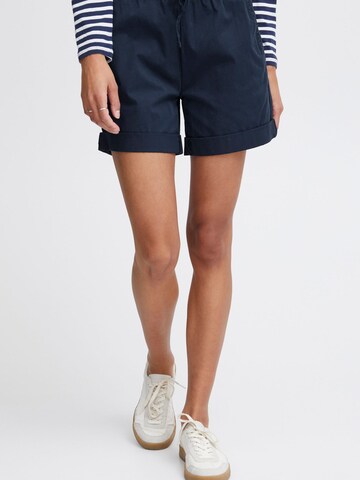 Loosefit Pantaloni chino ' Chanel ' di Oxmo in blu: frontale