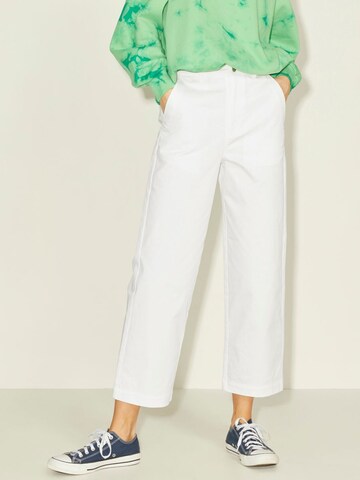 JJXX Lużny krój Spodnie 'Sia' w kolorze biały: przód