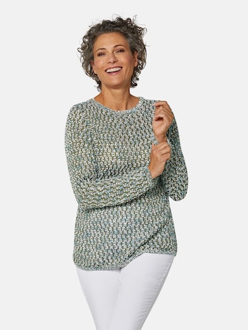 Goldner Pullover in Mischfarben: predná strana