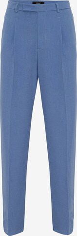 Loosefit Pantaloni con piega frontale di Antioch in blu: frontale