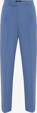 Antioch Loose fit Trousers with creases in Blue: front