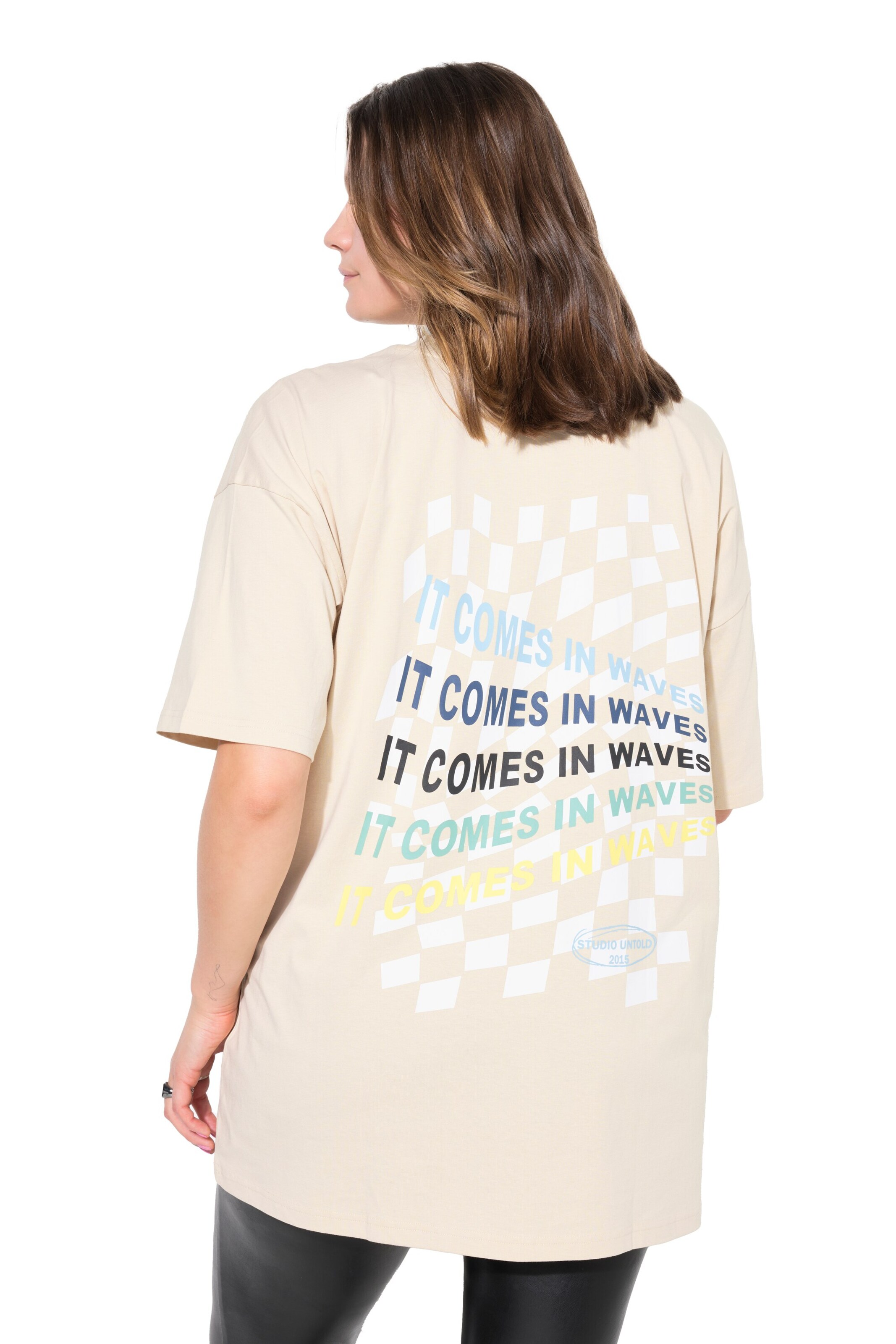 Studio Untold T-Shirt in Beige: Vorderseite