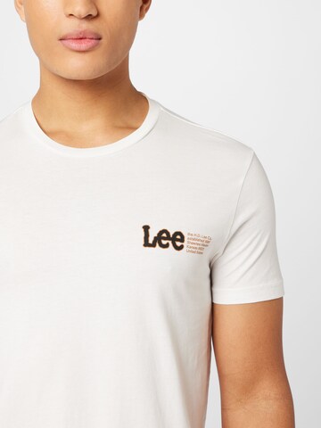 Lee T-Shirt in Beige