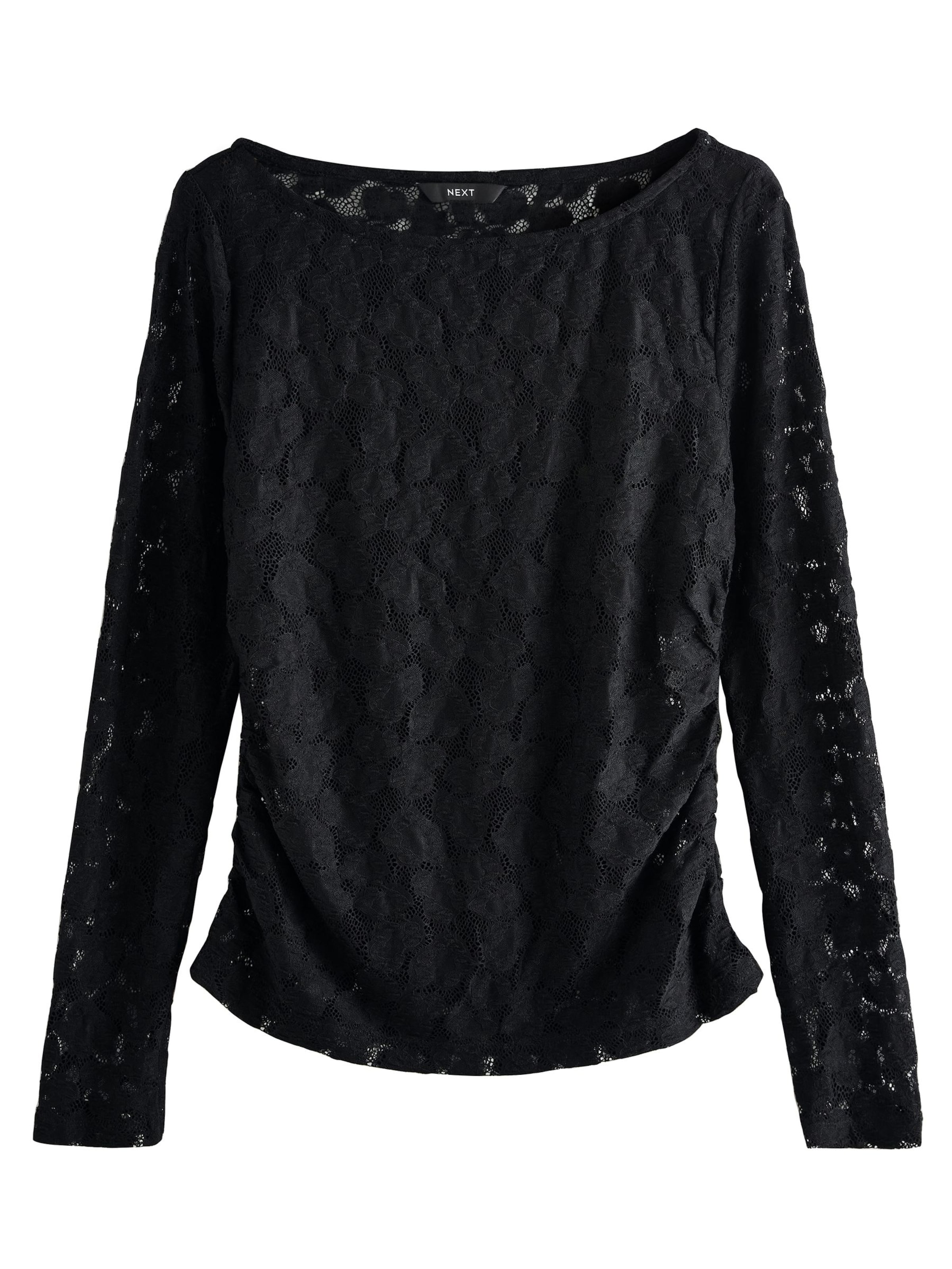 Next Tričko – černá: přední strana