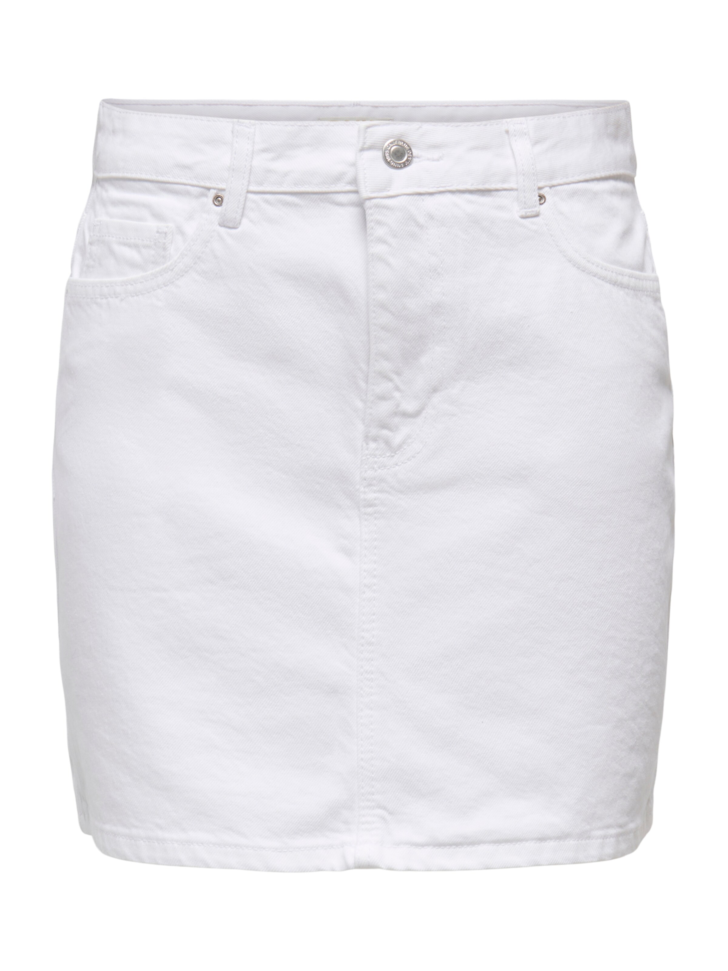 ONLY - Falda 'ONLStella' en blanco: frente
