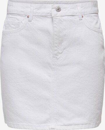 ONLY - Falda 'ONLStella' en blanco: frente
