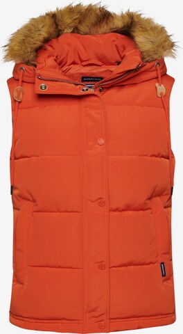 Superdry Vest in Orange: front