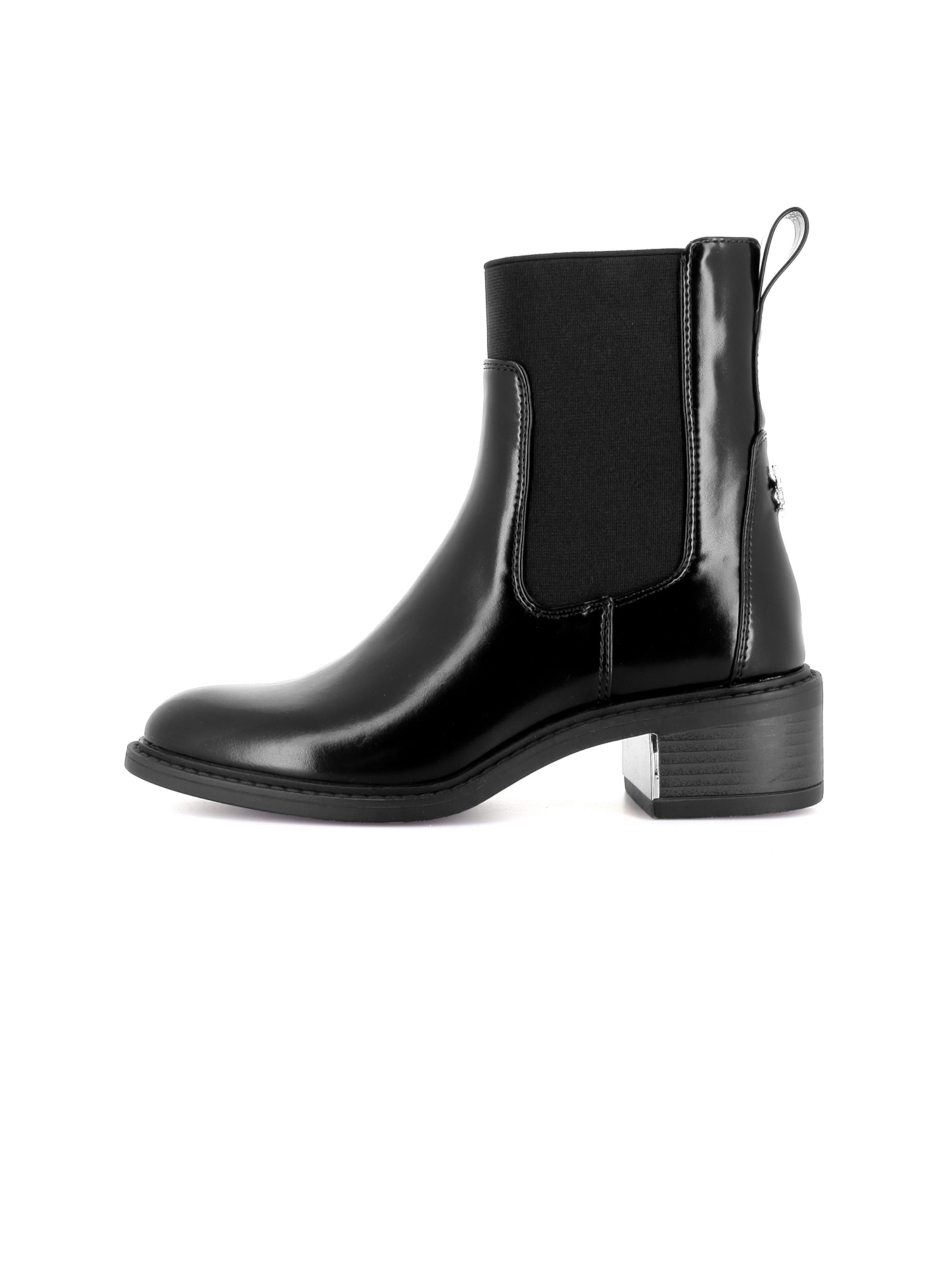 US POLO ASSN. Chelsea Boots 'Kaley' in Black: front