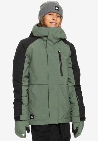 QUIKSILVER Outdoor jacket in Green: front