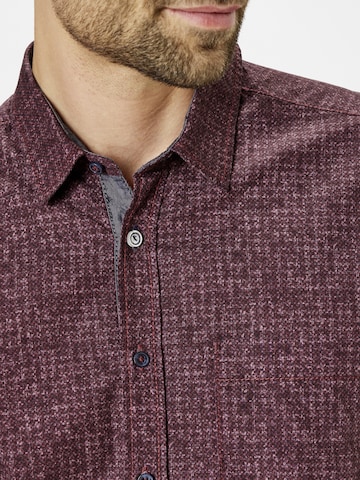 PADDOCKS Regular fit Button Up Shirt in Red