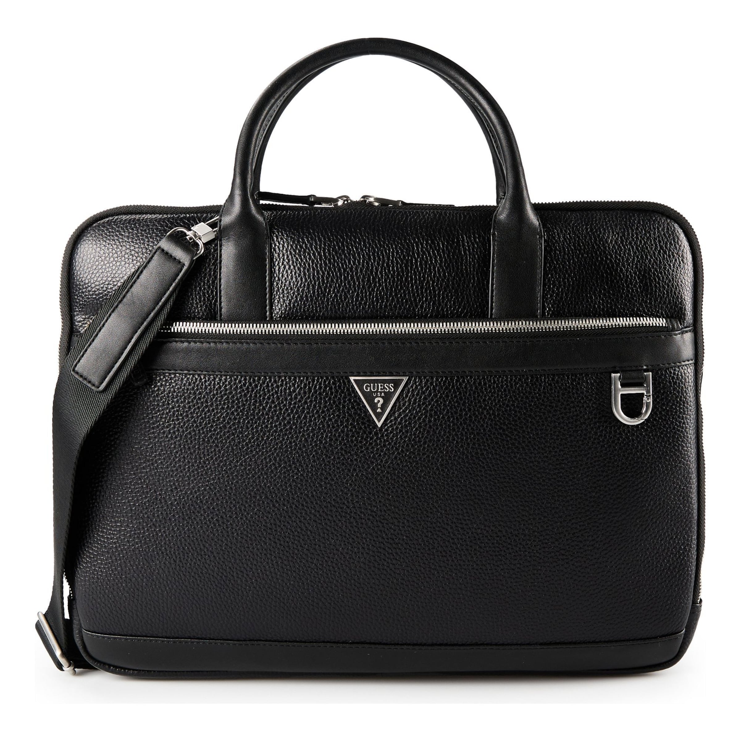 Porte-documents 'Monaco' GUESS en noir : devant