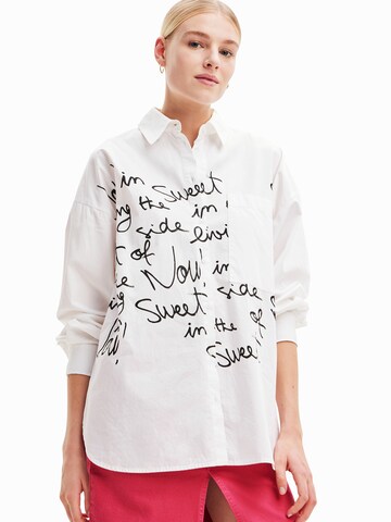 Camicia da donna 'CAM PARUGIA' di Desigual in bianco: frontale