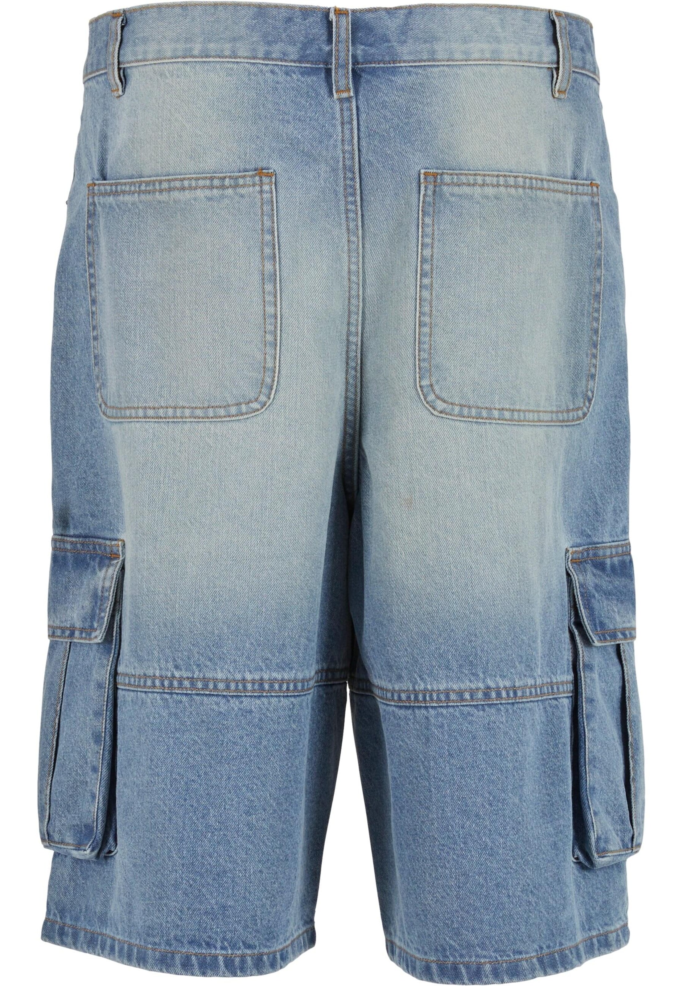 Loosefit Jeans cargo di Urban Classics in blu