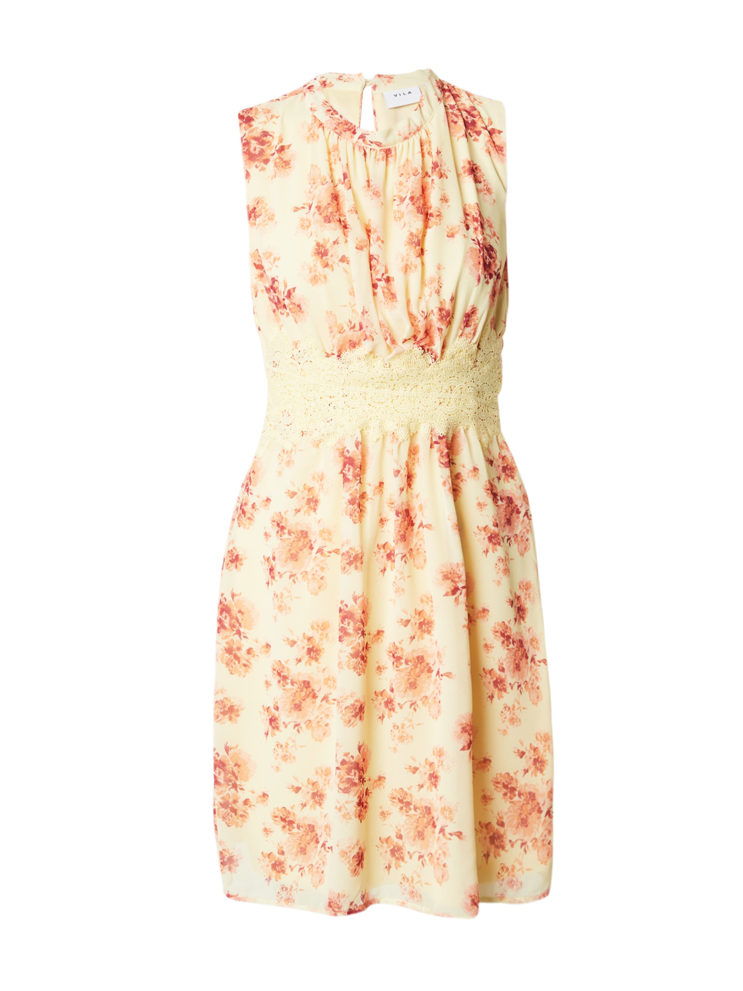 VILA - Vestido 'MILINA' en amarillo: frente