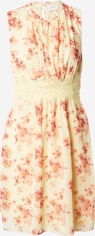 VILA Šaty 'MILINA' - Žltá: predná strana